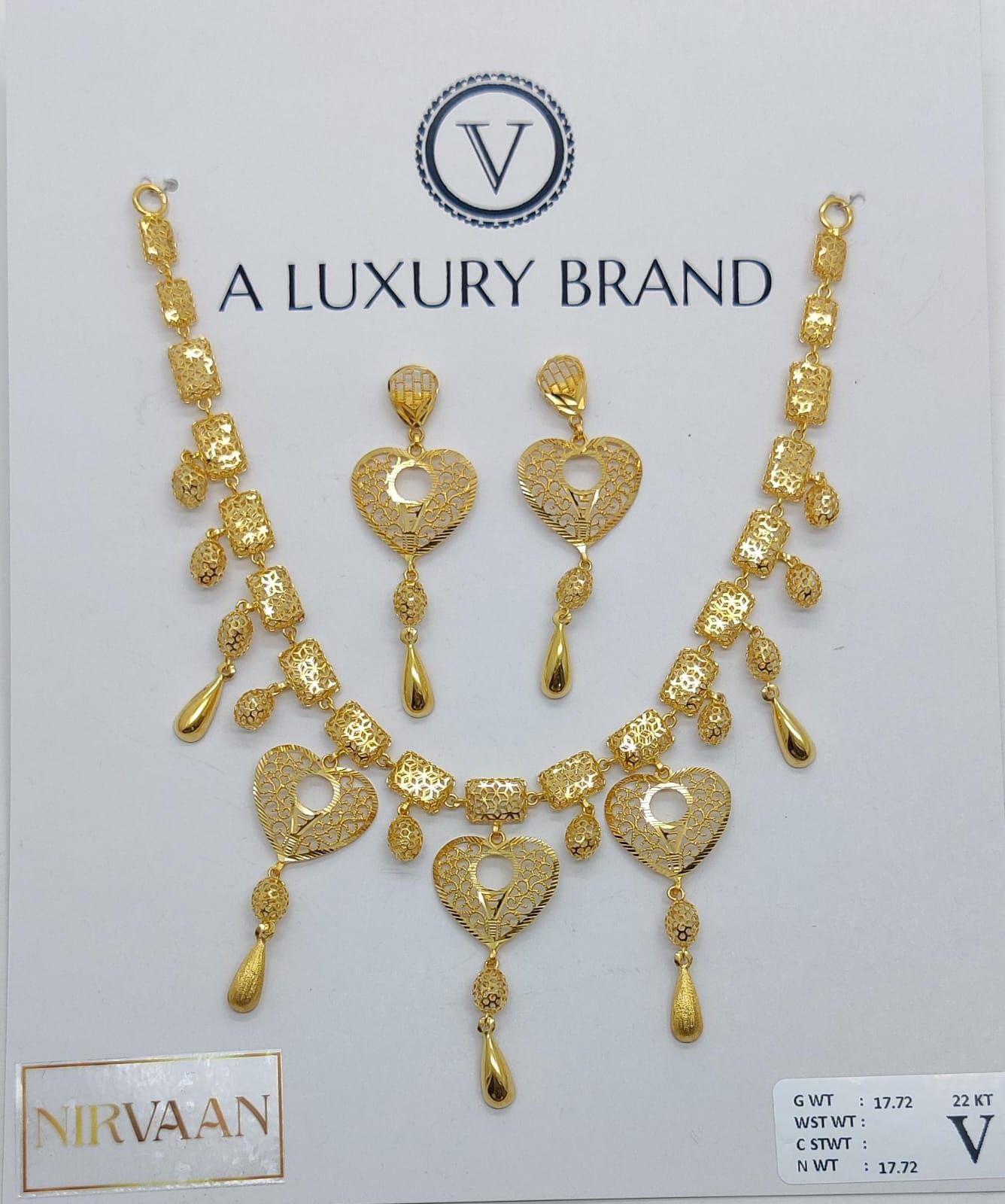 NIRVAAN BUBBLE NECKLACE SET