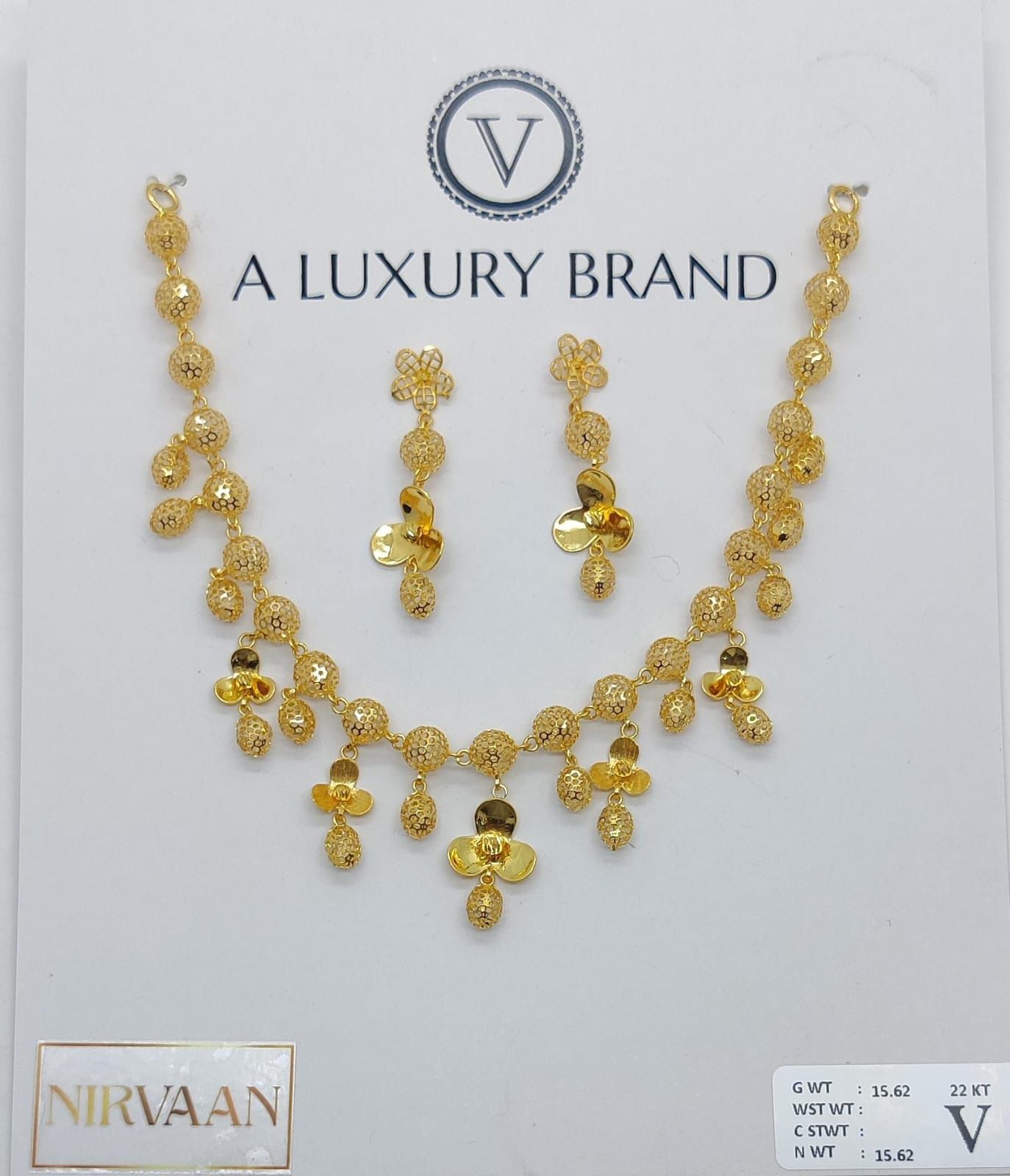 NIRVAAN BUBBLE NECKLACE SET
