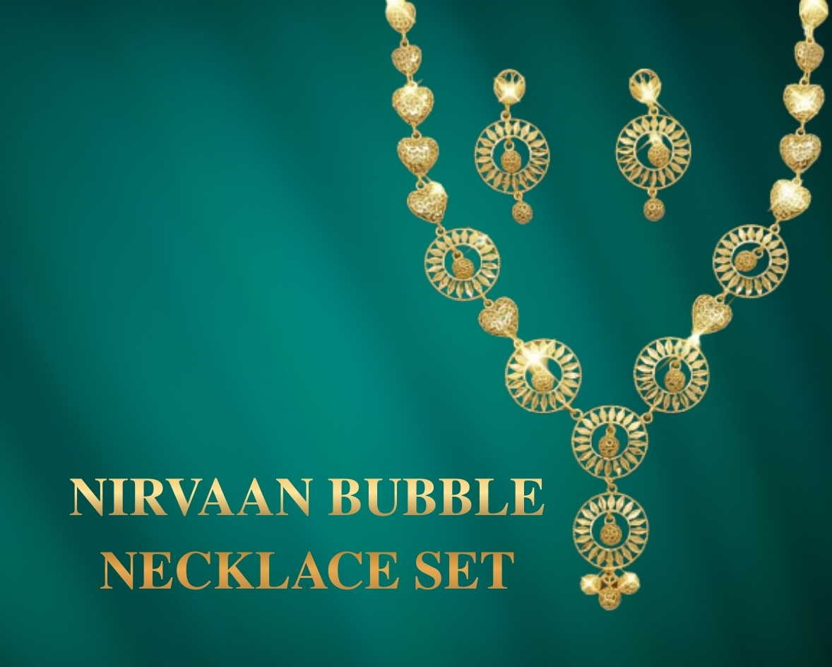 NIRVAAN BUBBLE NECKLACE SET